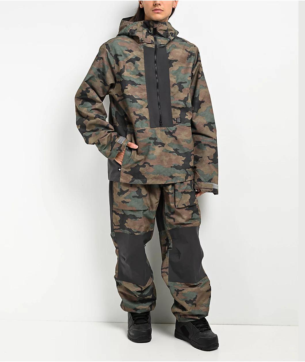 686 Ghost Camo 10K Anorak Snowboard Jacket Product Image