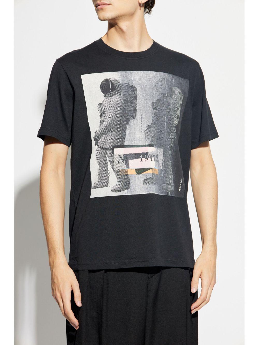 Astronaut-print T-shirt  Product Image