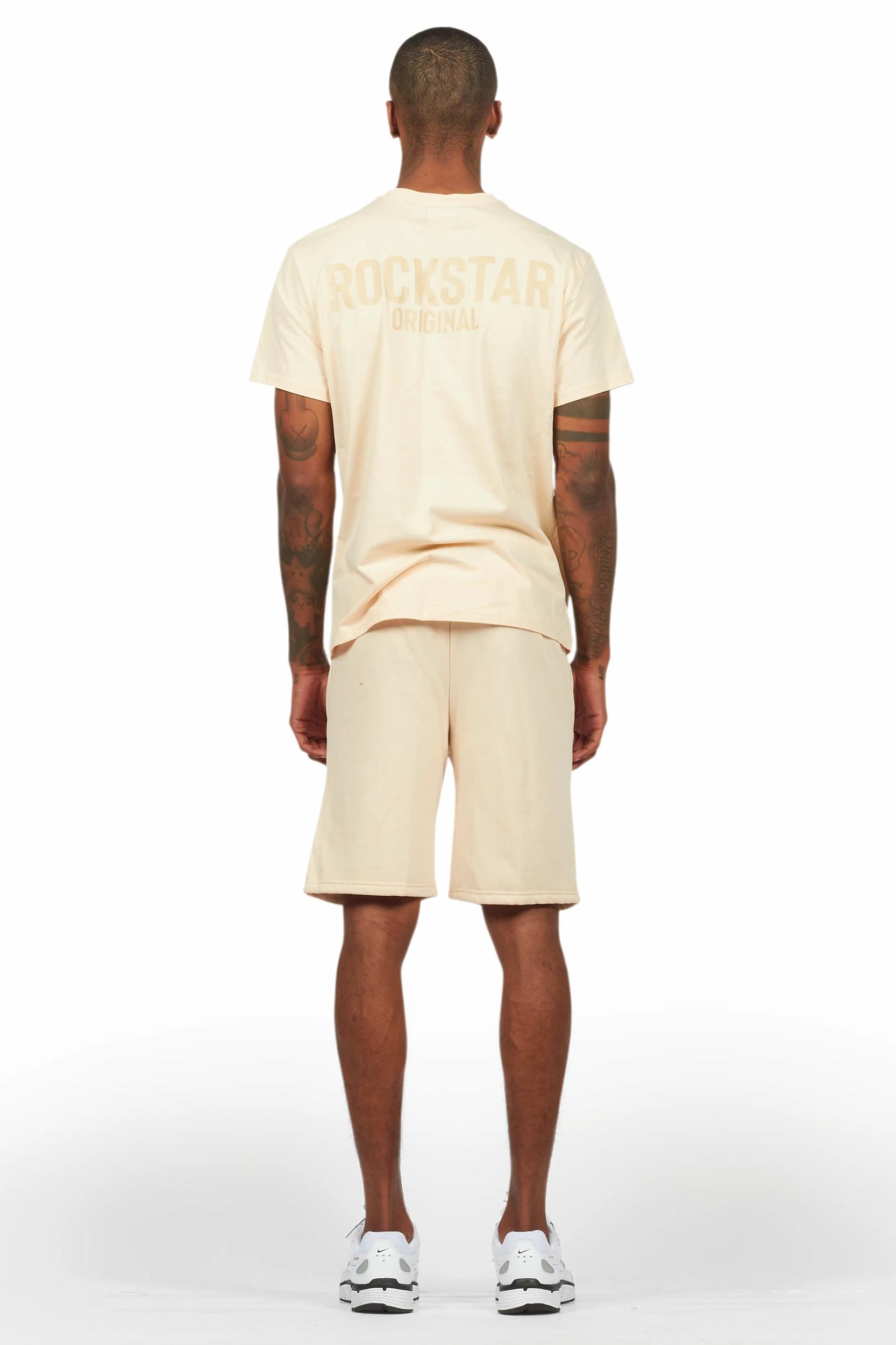 Sana Beige Short Set Male Product Image