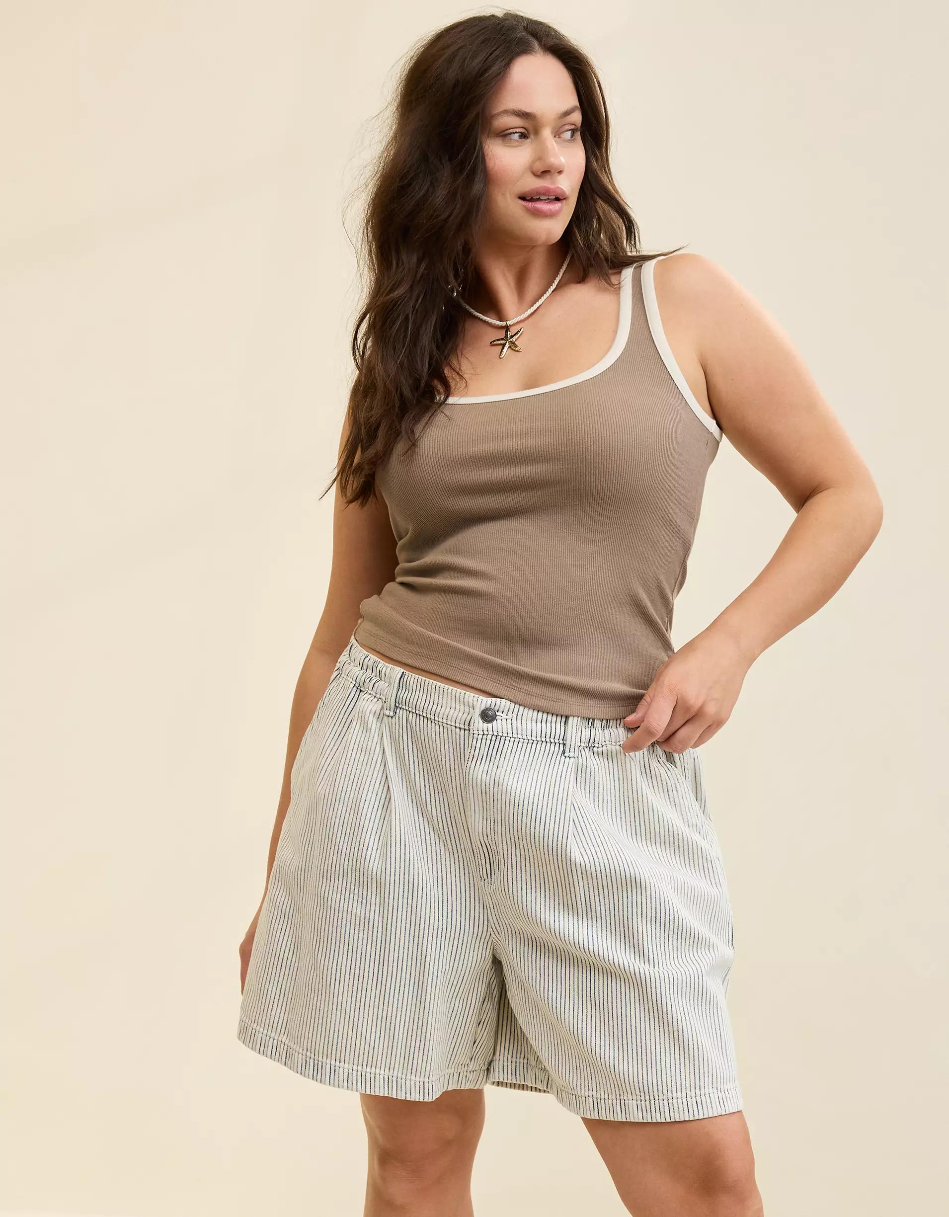 Aerie Double Scoop Neck Tank Top Product Image