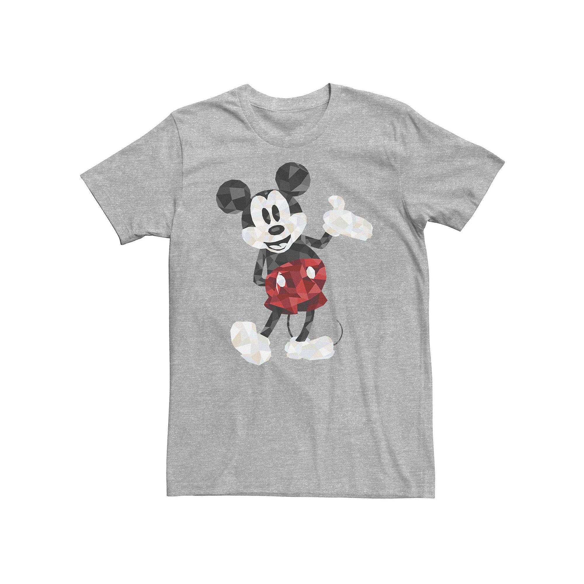 Big & Tall Disney Mickey Mouse Poly Mickey Portrait Tee, Men's,  Product Image