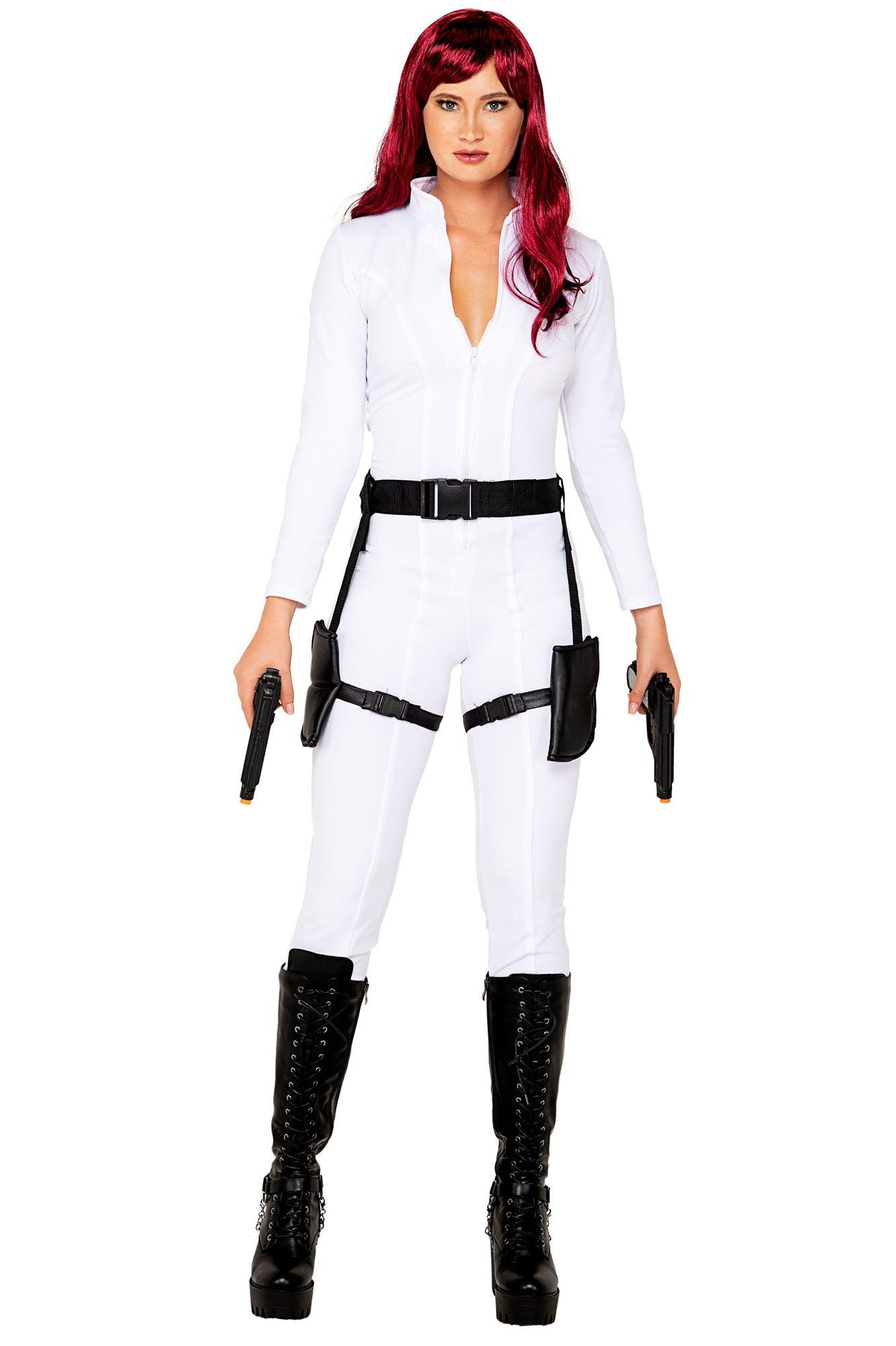 On A Special Mission 2 Piece Costume Set - White/combo Product Image