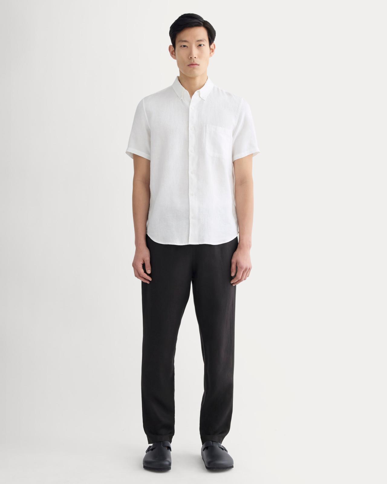 Mens Classic Short-Sleeve Shirt in Linen by Everlane Product Image