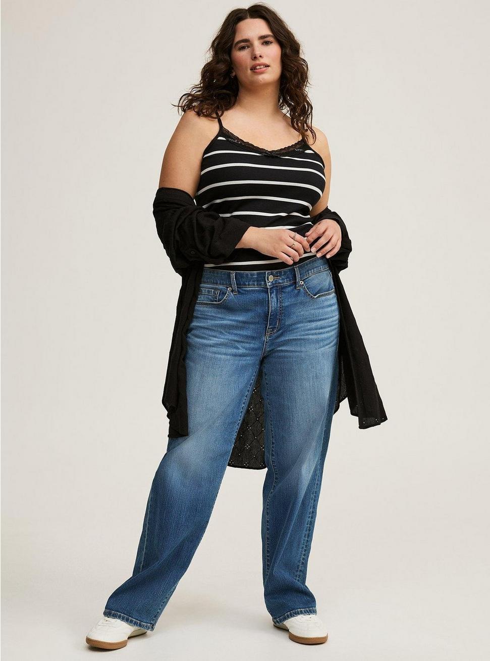 Lace Trim V-Neck Cami Product Image