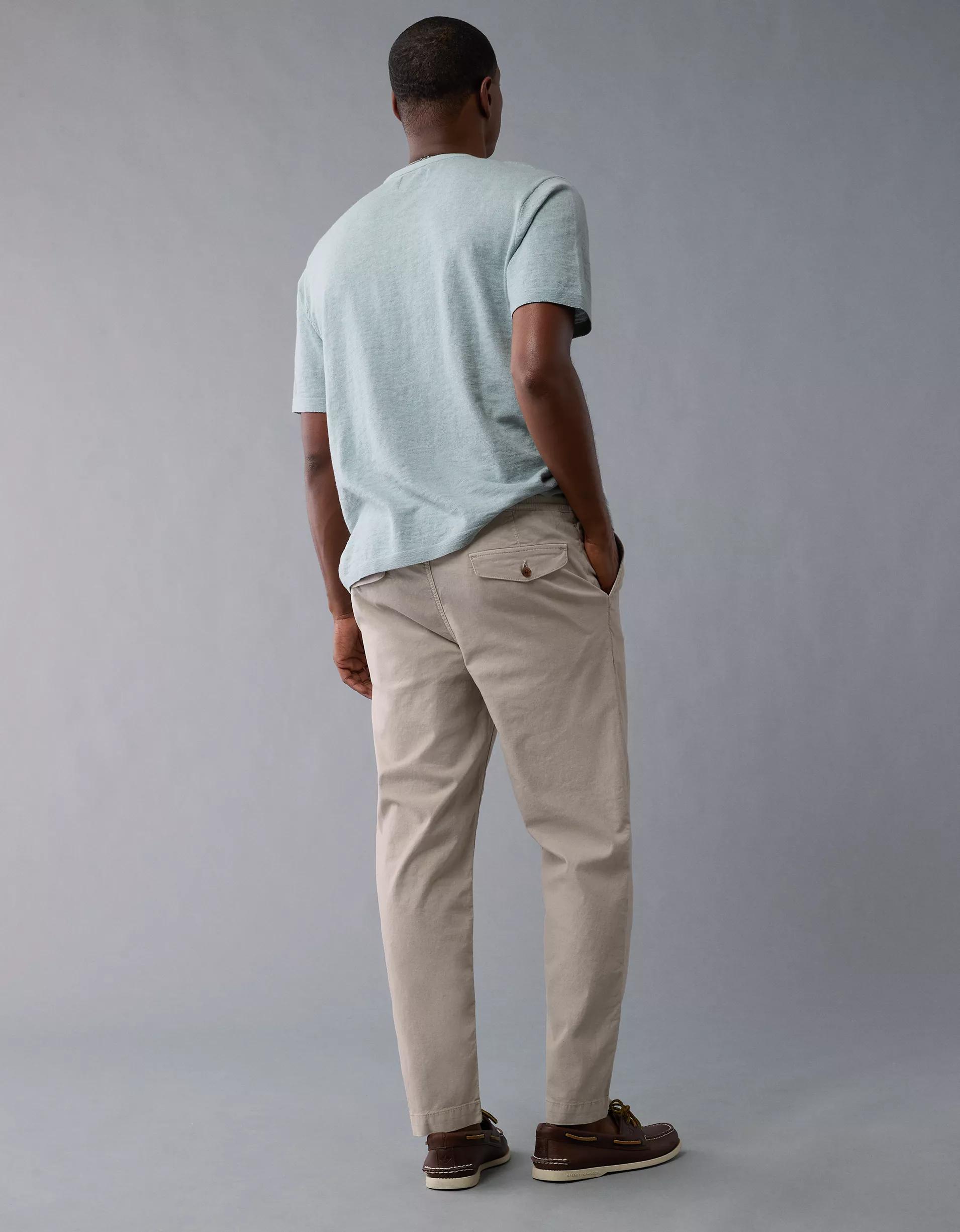 AE Flex Linen-Blend Athletic Fit Pull-On Pant Product Image