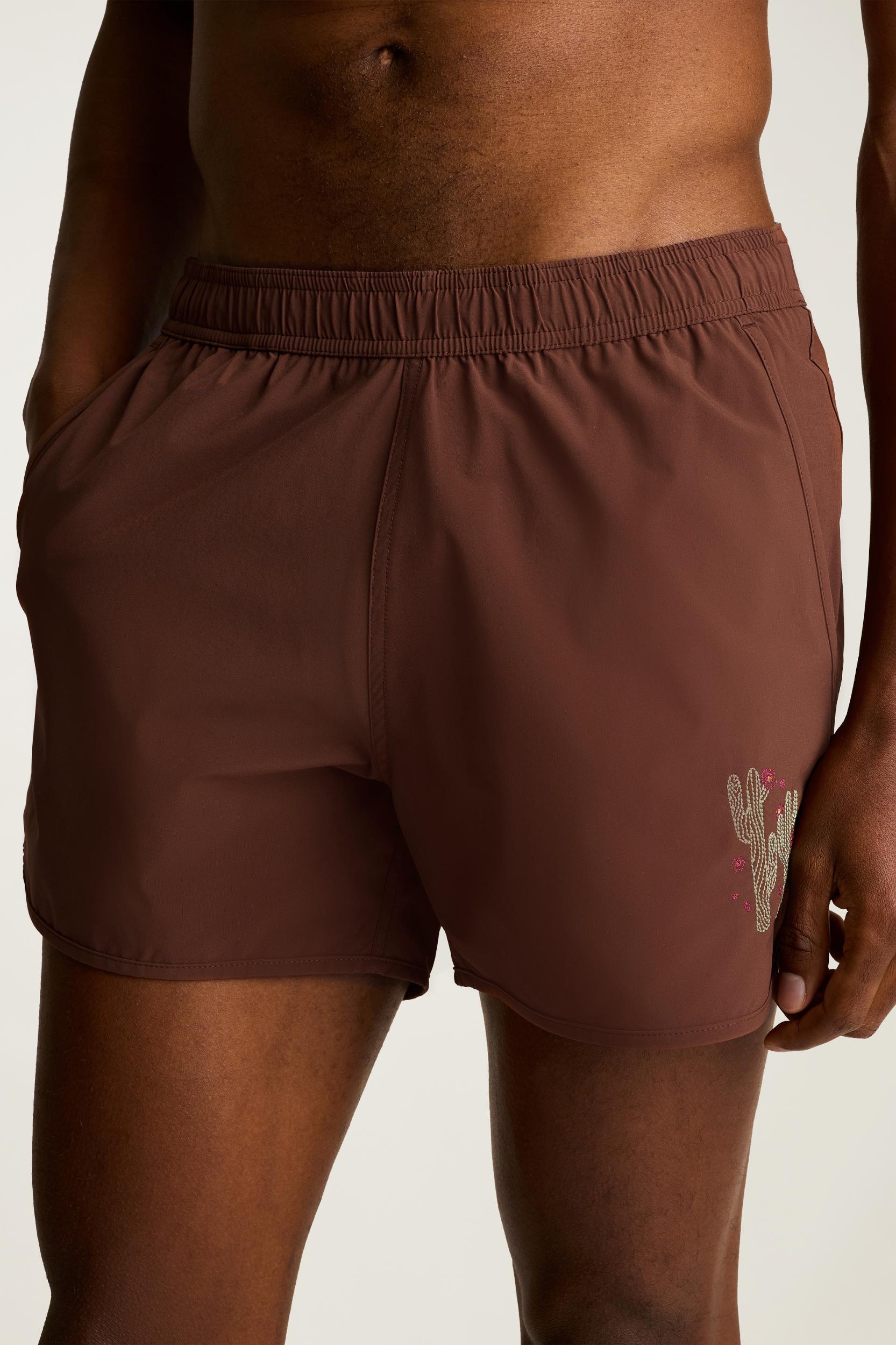 Throwback Swim Trunks Product Image