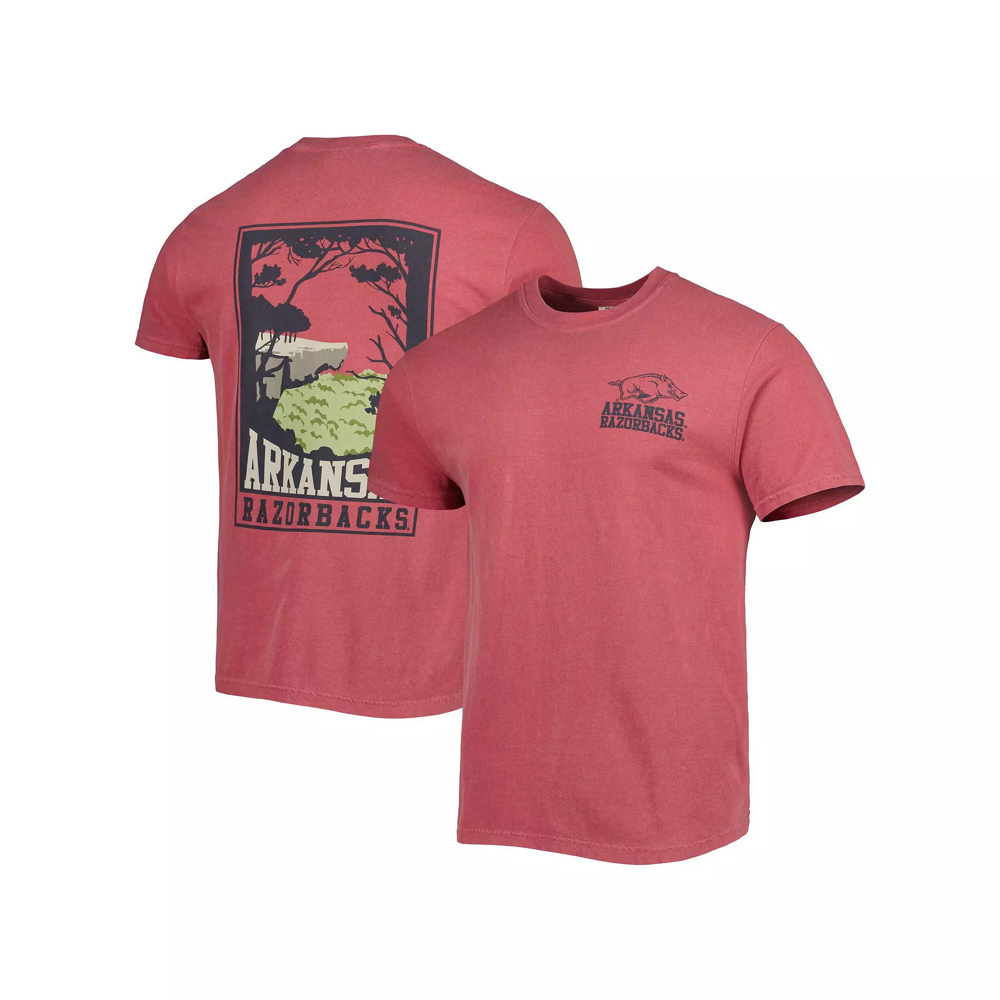 Men's Crimson Arkansas Razorbacks Hyperlocal Tree T-Shirt, Size: 2XL, Red Product Image