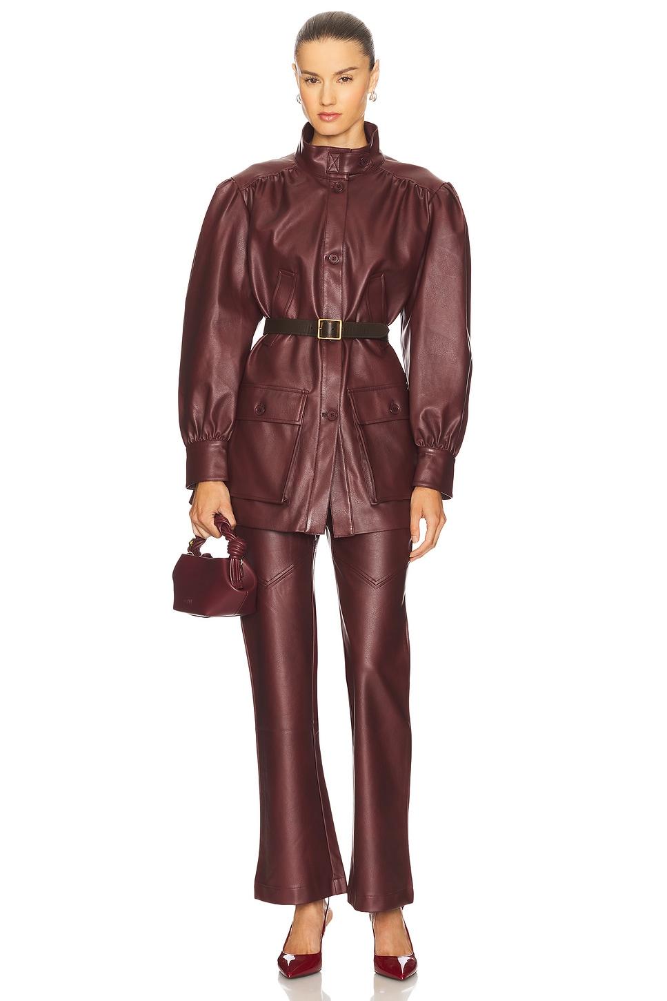 Karson Faux Leather Pant Bardot Product Image