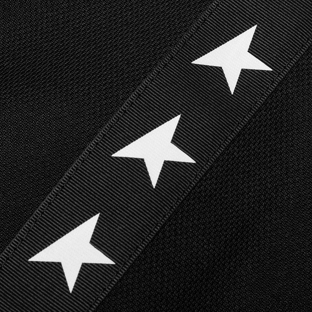 Women's Star Wide Leg Jogging Pant - Black/White Female Product Image