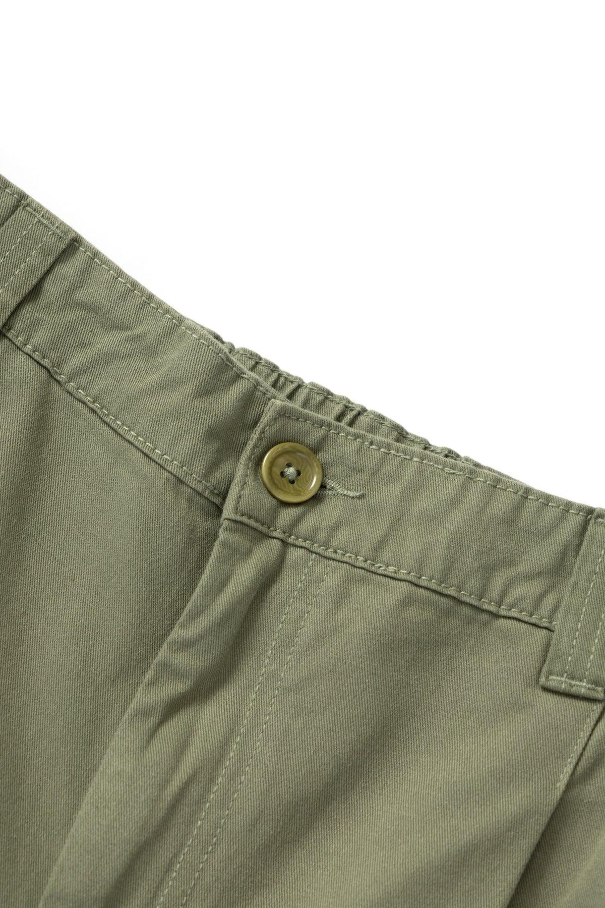 Drill Waiters Pant - Olive Product Image