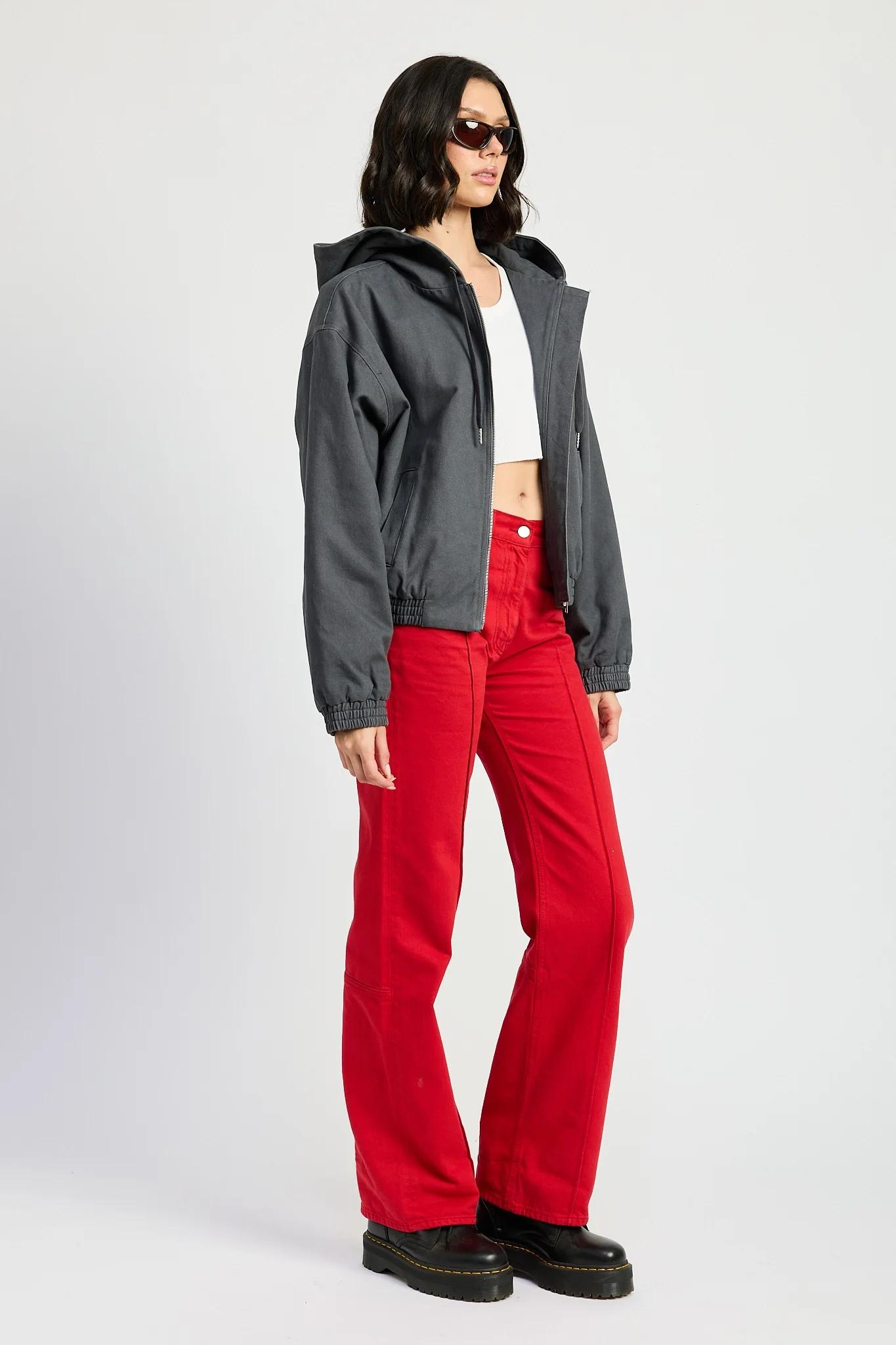 Washed Denim Jacket Product Image