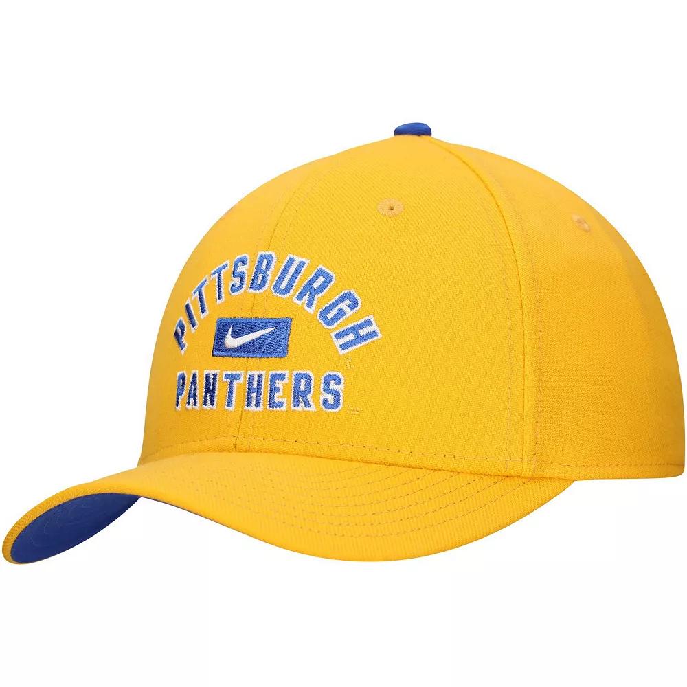 Men's Nike Gold Pitt Panthers Rise Flex Hat,  Product Image