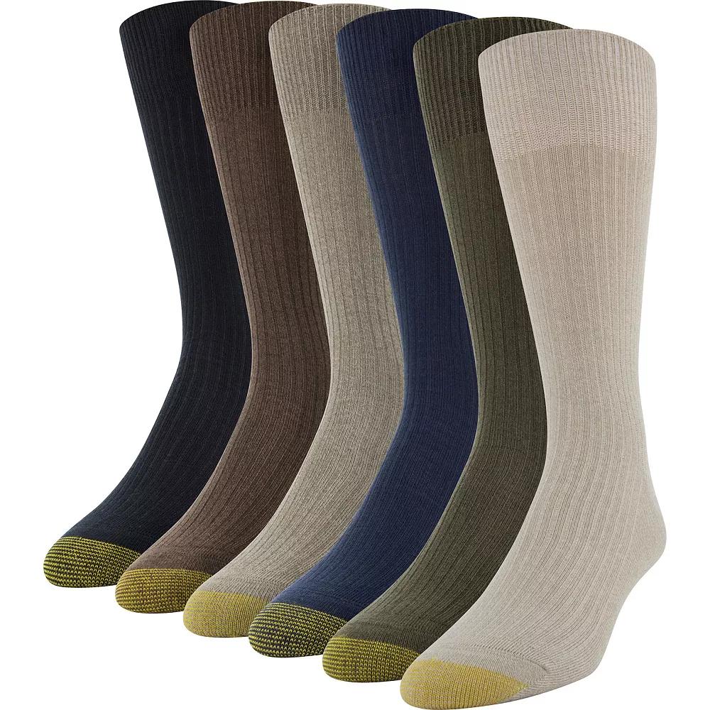 Men's GOLDTOE® 6-Pack Extended  Product Image