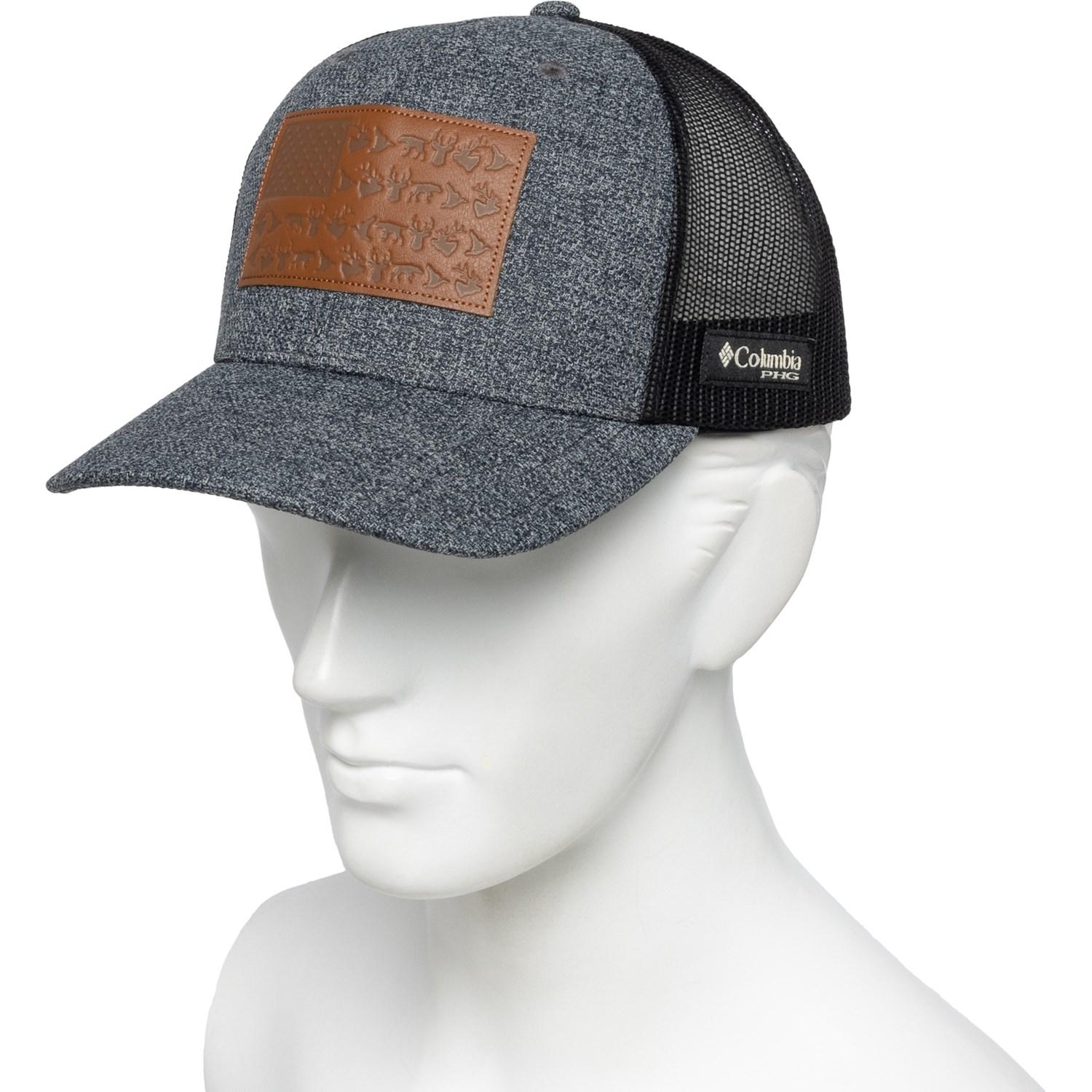 Columbia Sportswear PHG® Leather Game Flag Trucker Hat Product Image