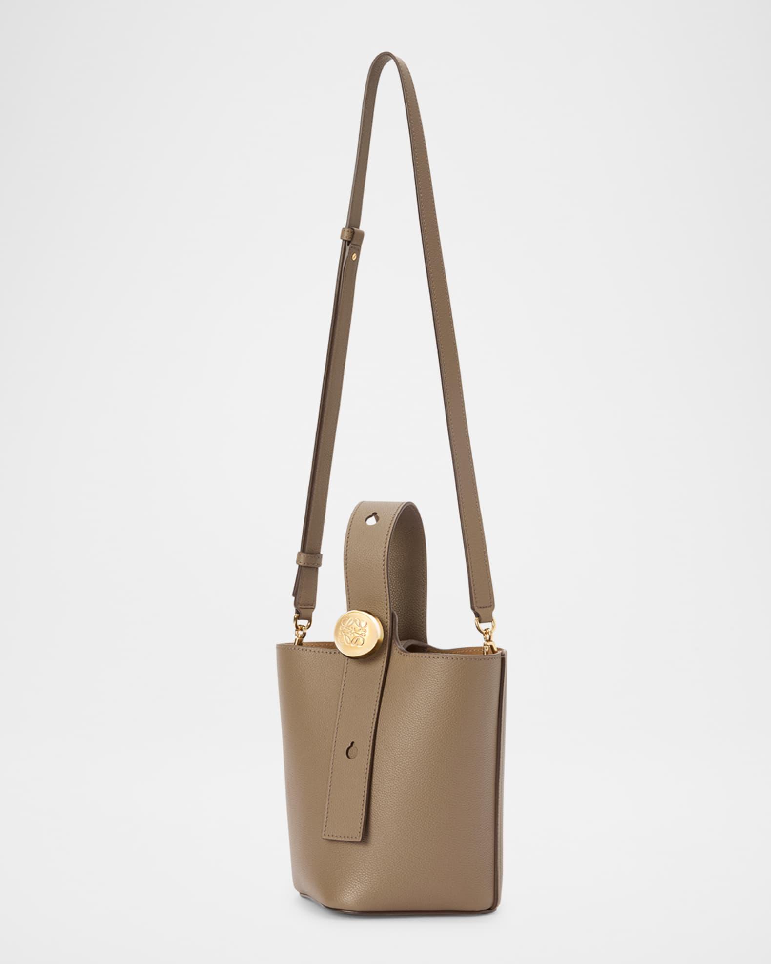 Pebble Mini Bucket Bag in Grain Leather Product Image
