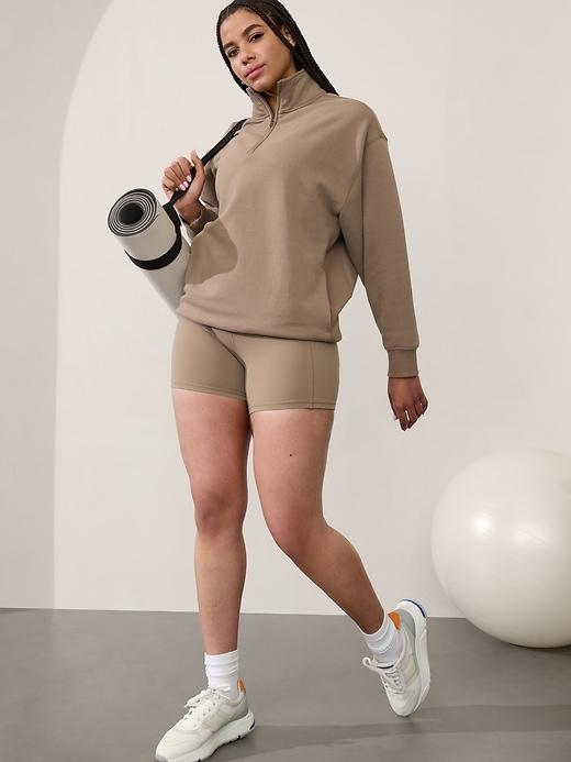 Power of She Forever Fleece 1/4 Zip Sweatshirt Product Image