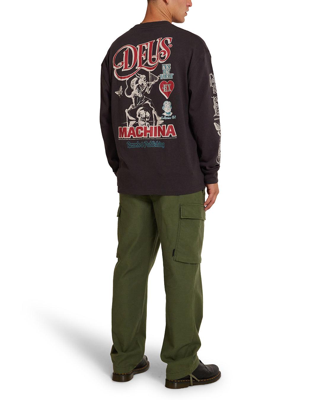 Divine Spark Long Sleeve Tee - Anthracite Product Image