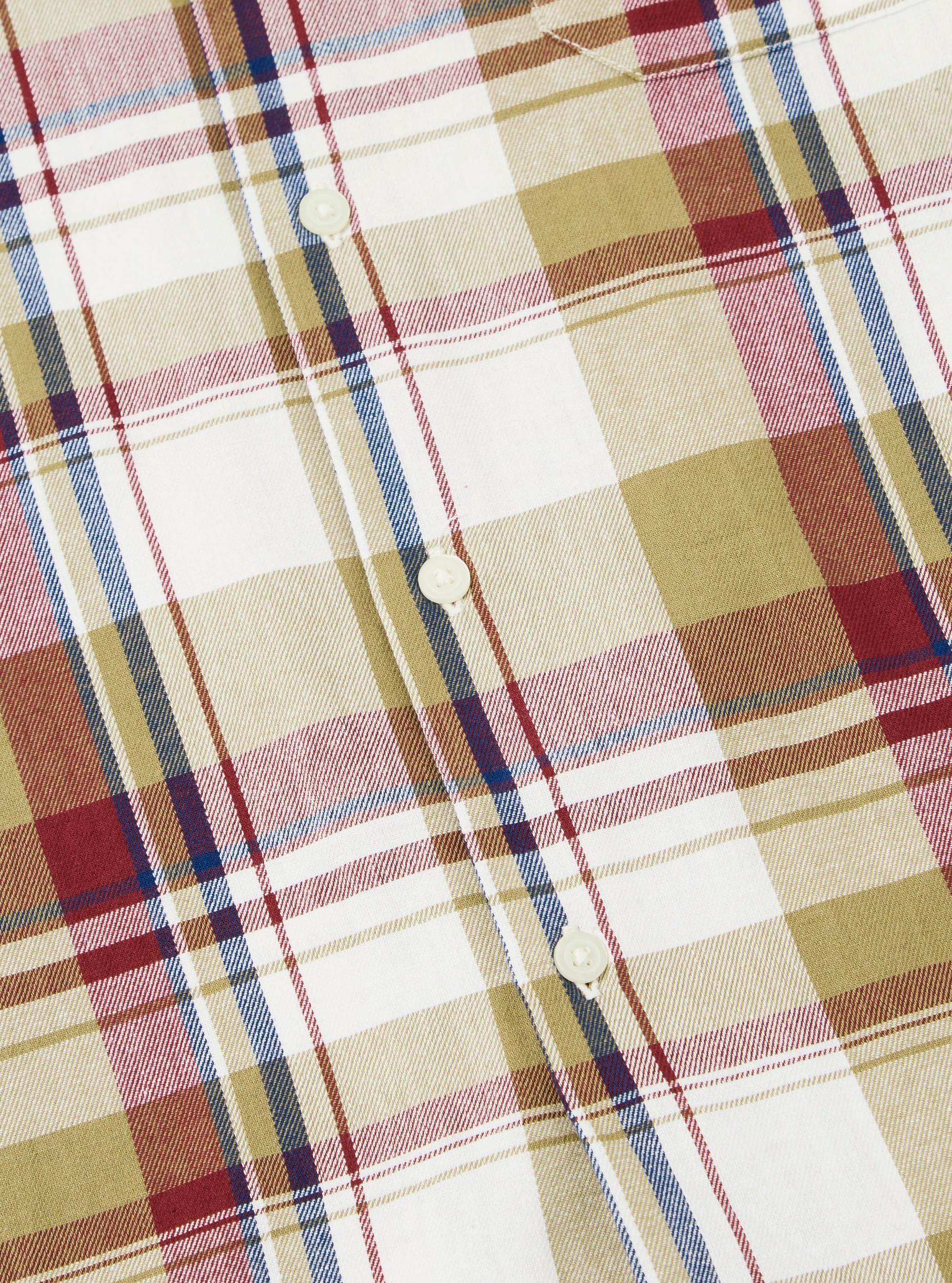 Red/Brown Kip Check Long Pyjama Set Product Image