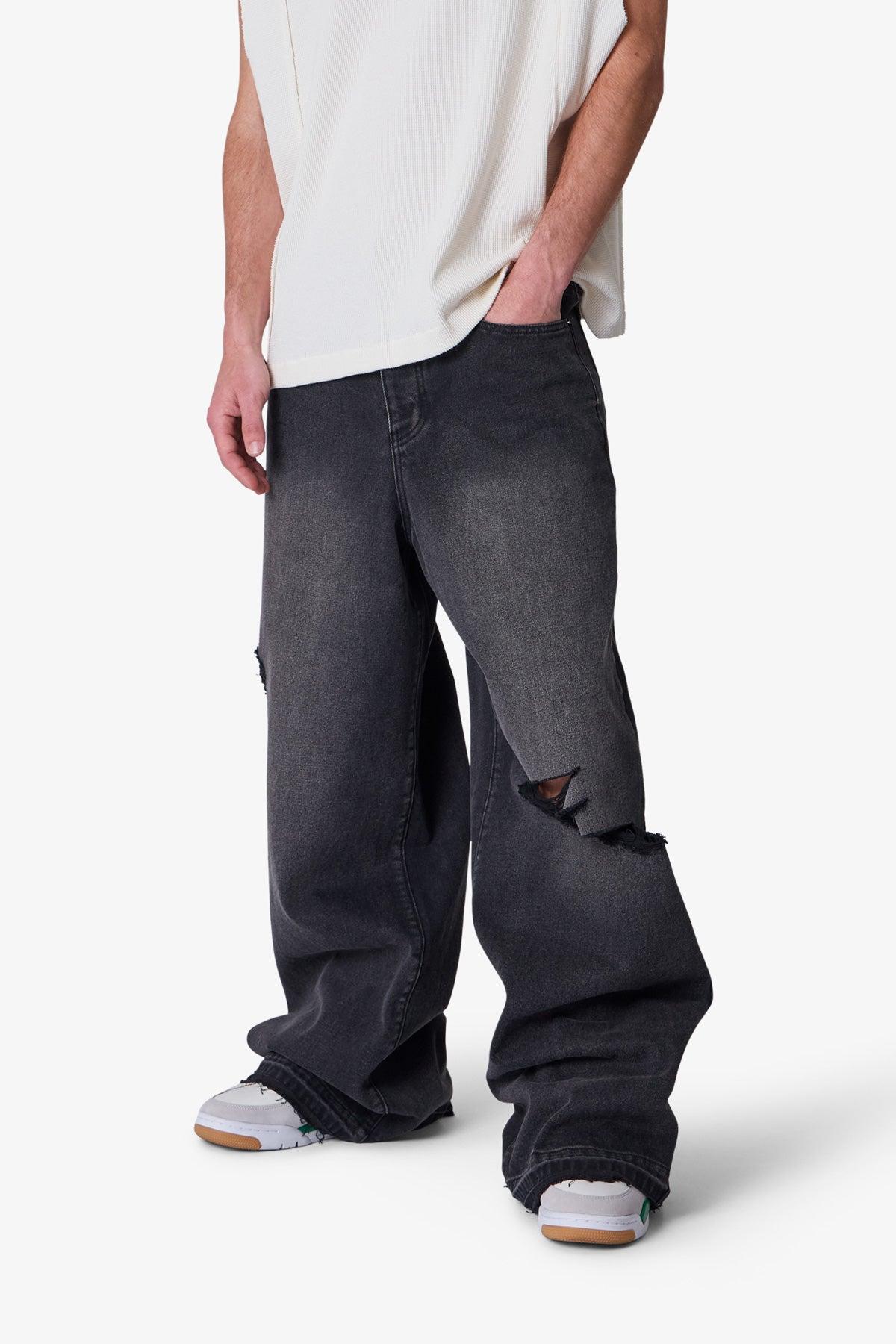 Baggy Rave Denim - Vintage Black Product Image