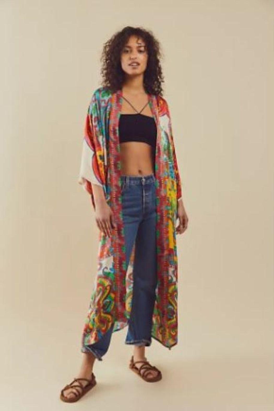 Bungalow Beauty Maxi Kimono Product Image