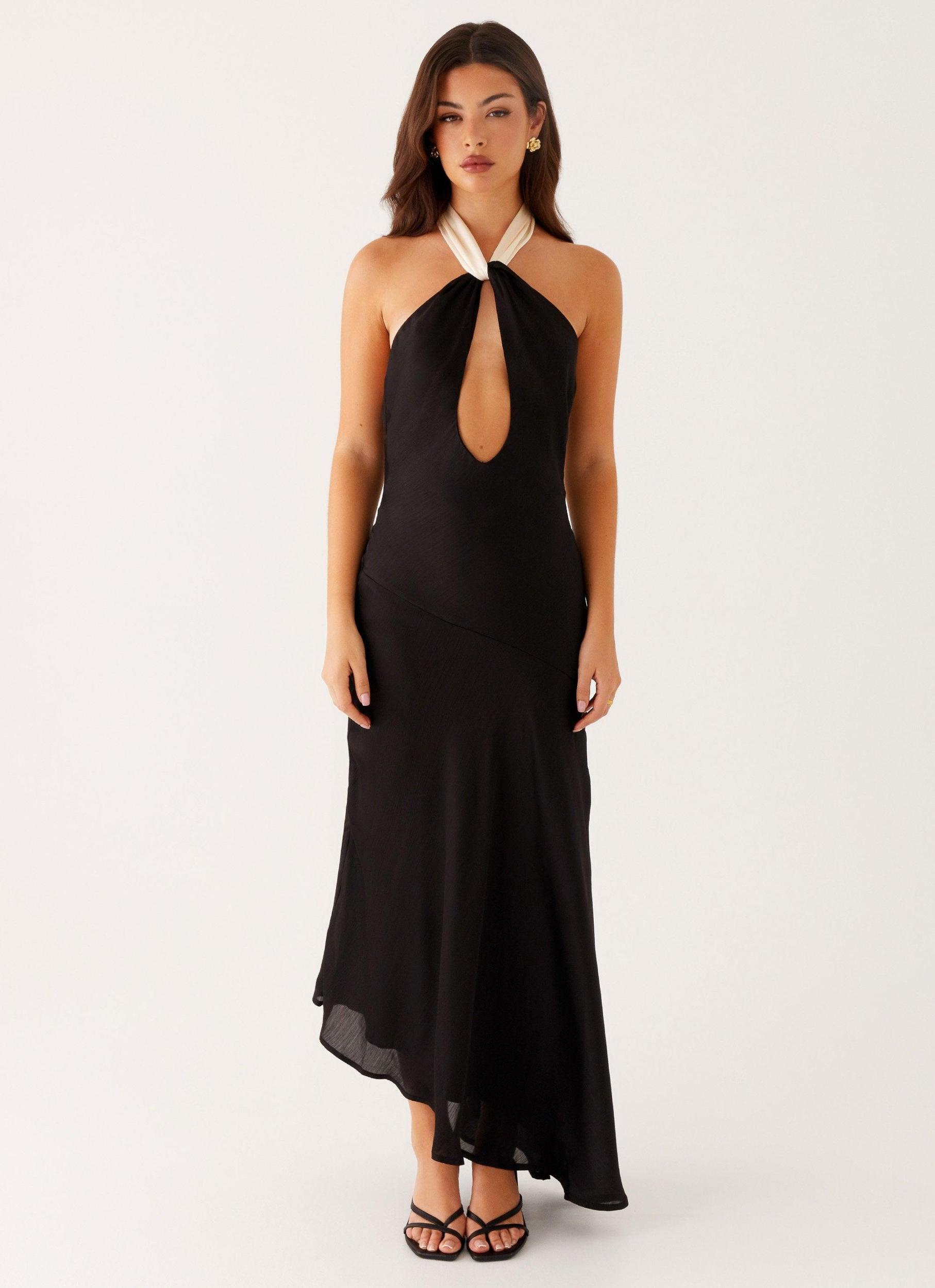 Night Owl Maxi Dress - Black Product Image