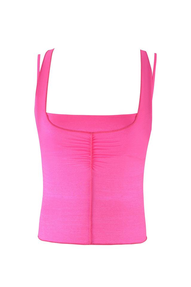 NERINA TOP - NEON PINK Product Image