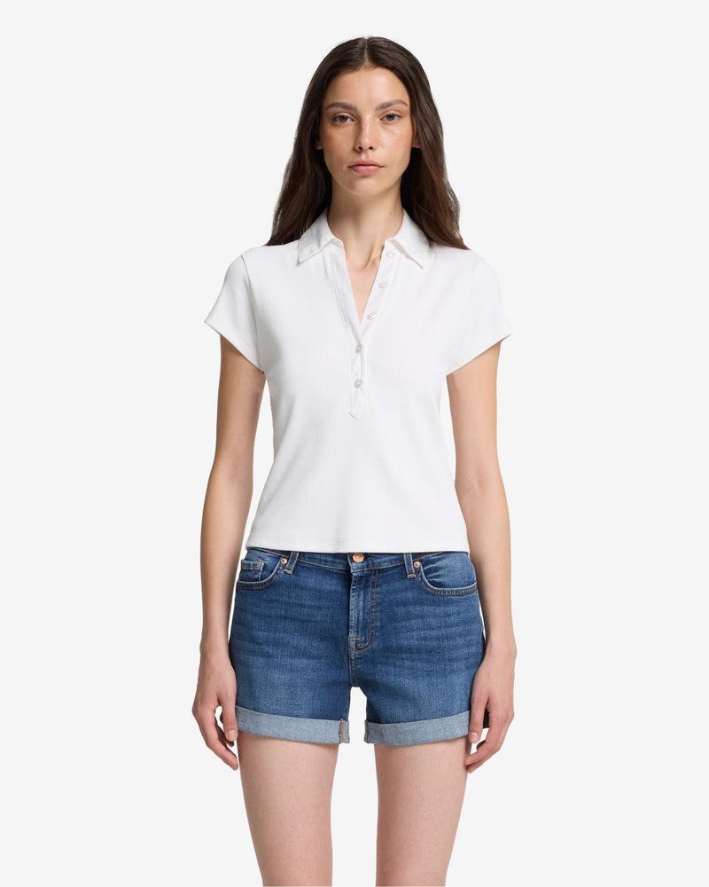 Ribbed Henley Polo Product Image