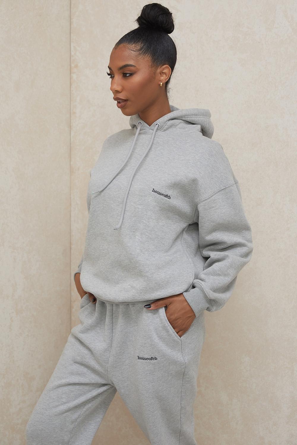 Halo  grey oversized hoodie Product Image