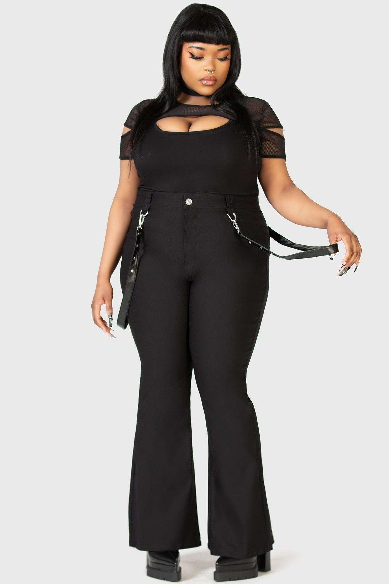 Cutout Bondage Trousers Female Product Image