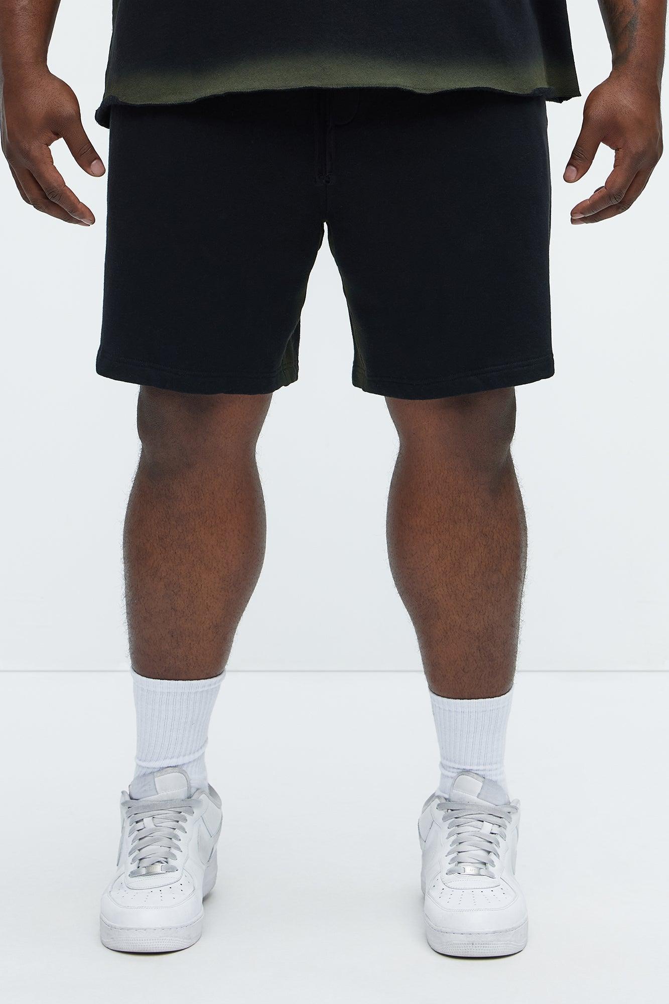 Tyson Blurred Lines Relaxed Shorts - Black Product Image