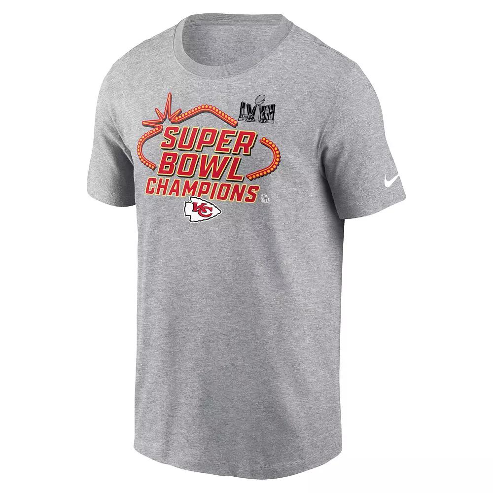 Men's Nike Kansas City Chiefs Super Bowl LVIII Champions Trophy Collection Tee,  Product Image