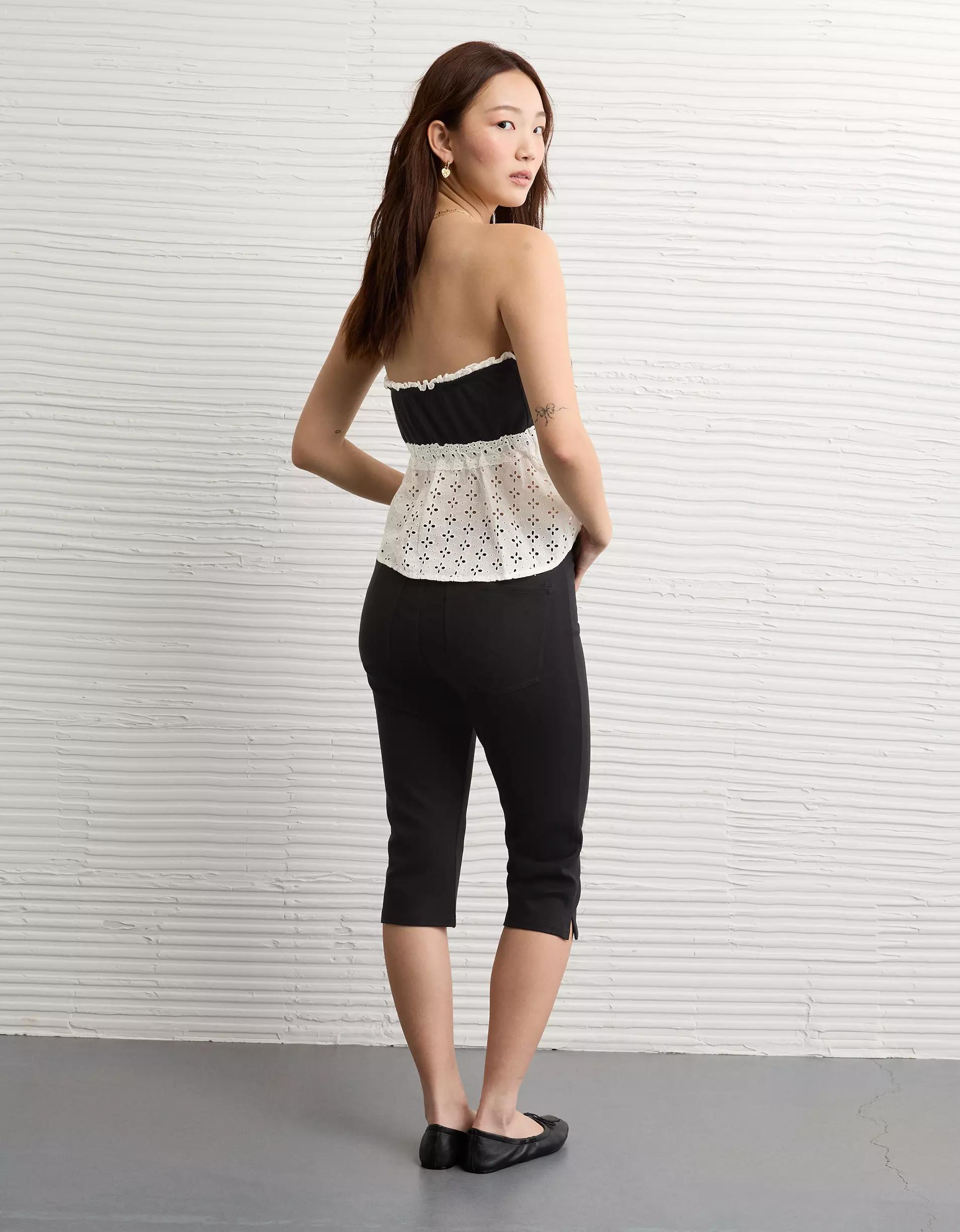 AE Eyelet Babydoll Tube Top Product Image