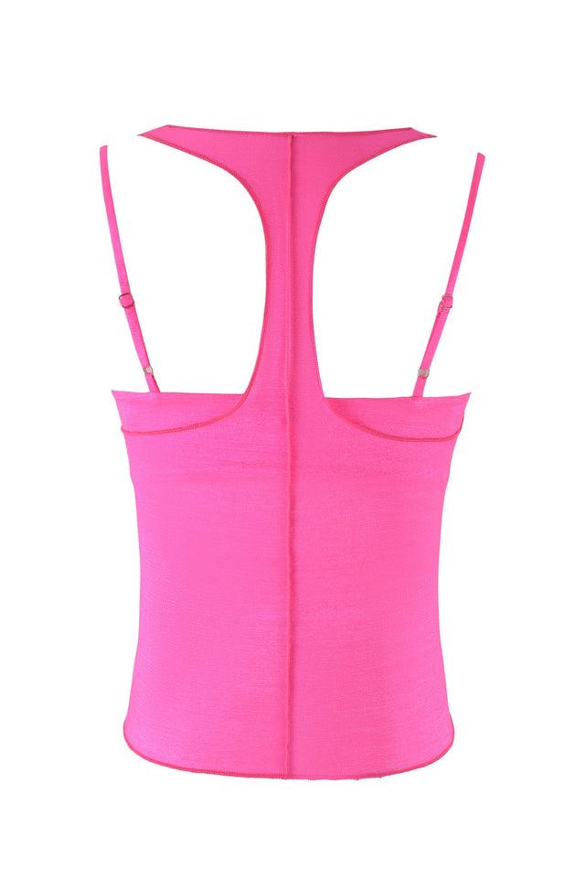 NERINA TOP - NEON PINK Product Image