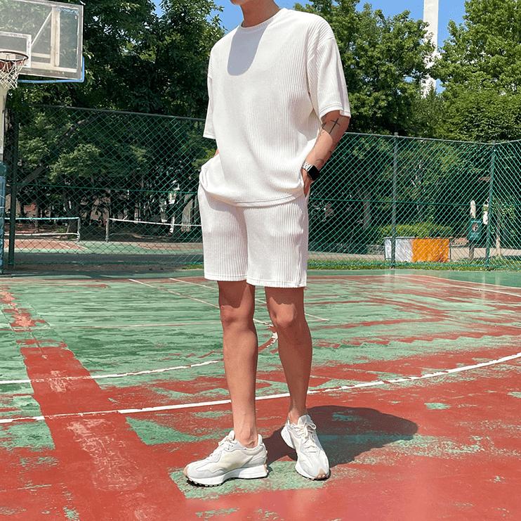 RT No. 9102 PLEATED SHIRT, SHORTS, PANTS Product Image