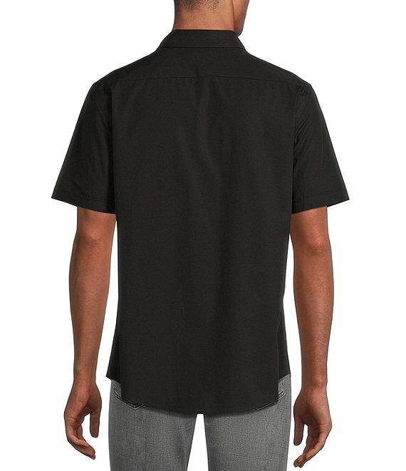 Murano Solid Poplin Short Sleeve Woven Shirt Product Image