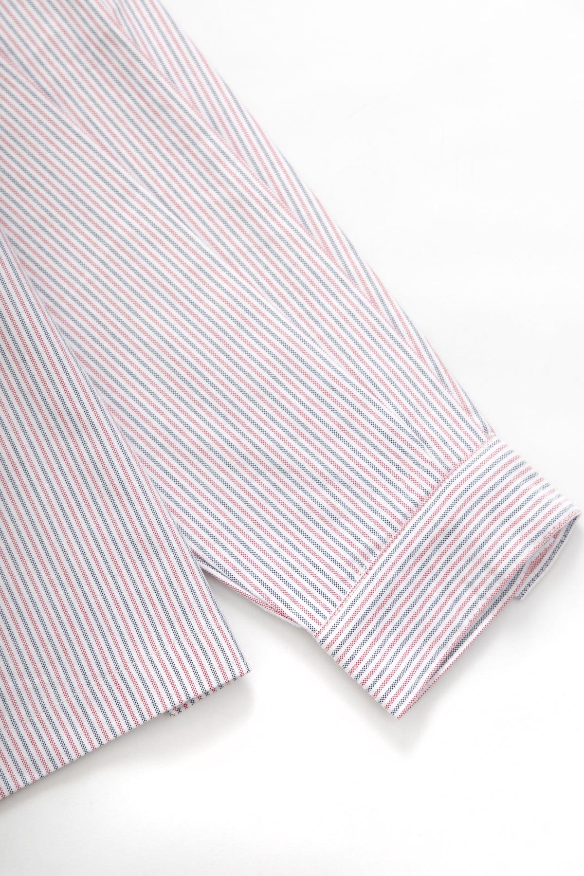 Blacksmith - 'Boxford' Utility Shirt - Multi Stripe Product Image