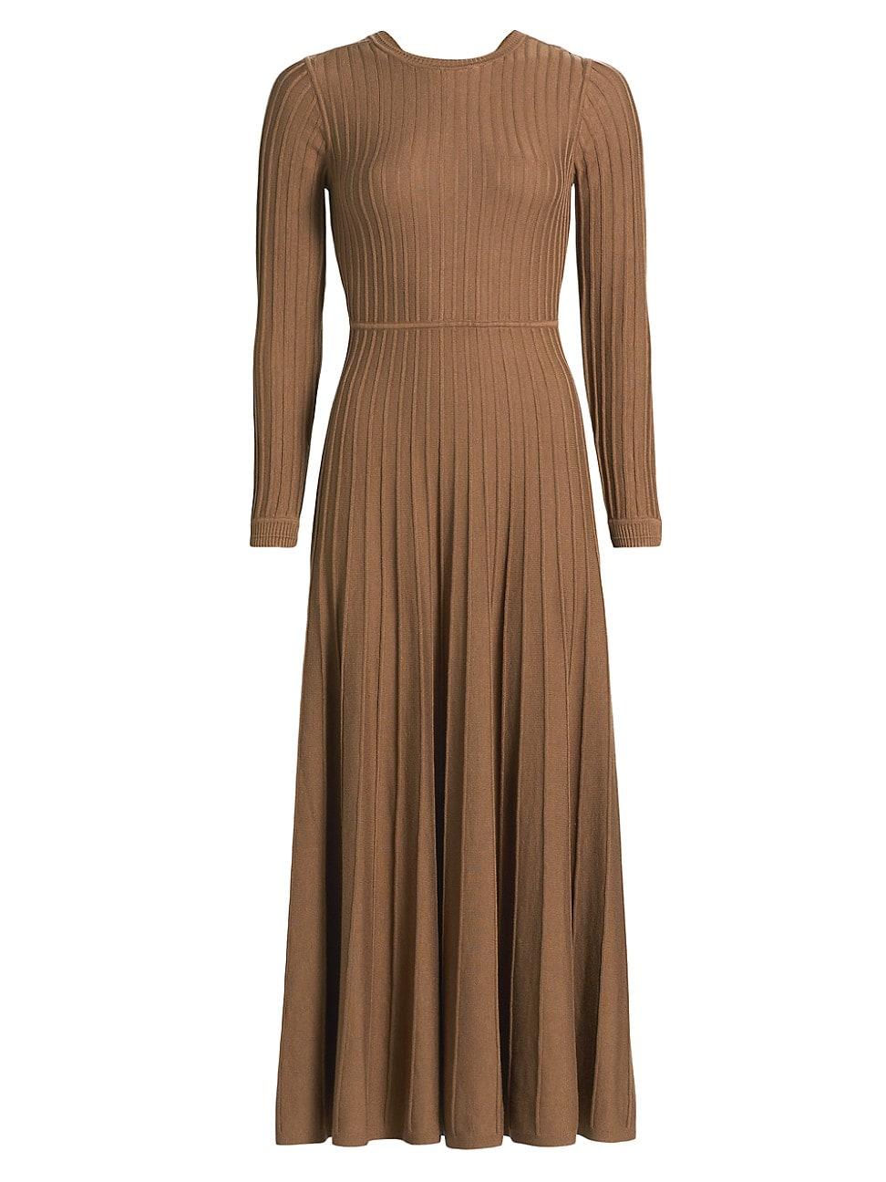 Womens Jazia Rib-Knit Midi-Dress Product Image