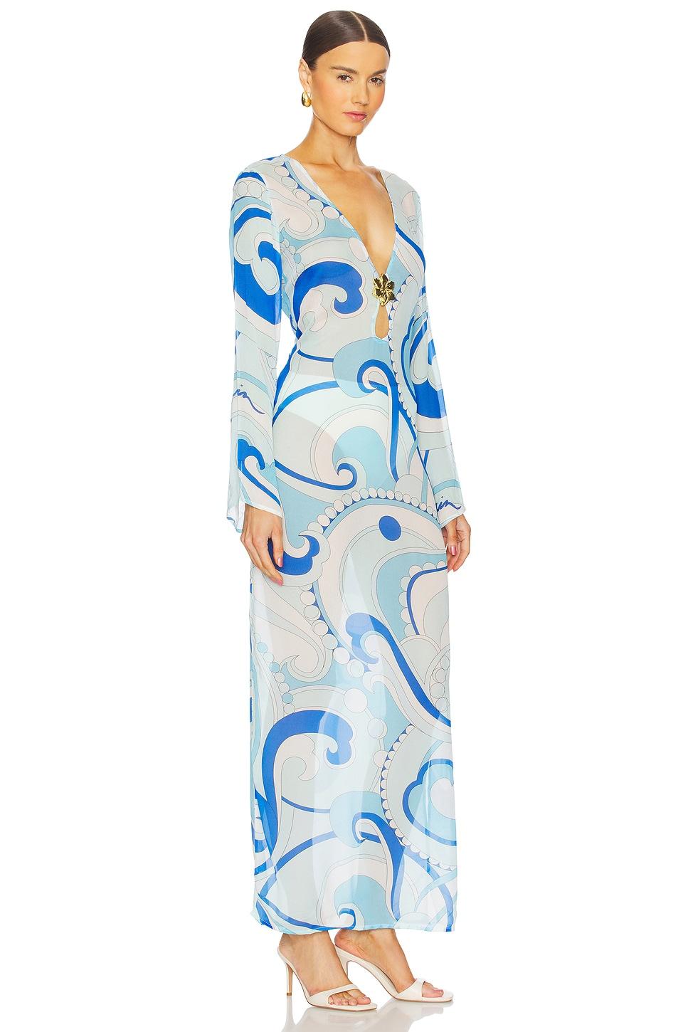X Revolve Hotline Flower Maxi Dress Product Image