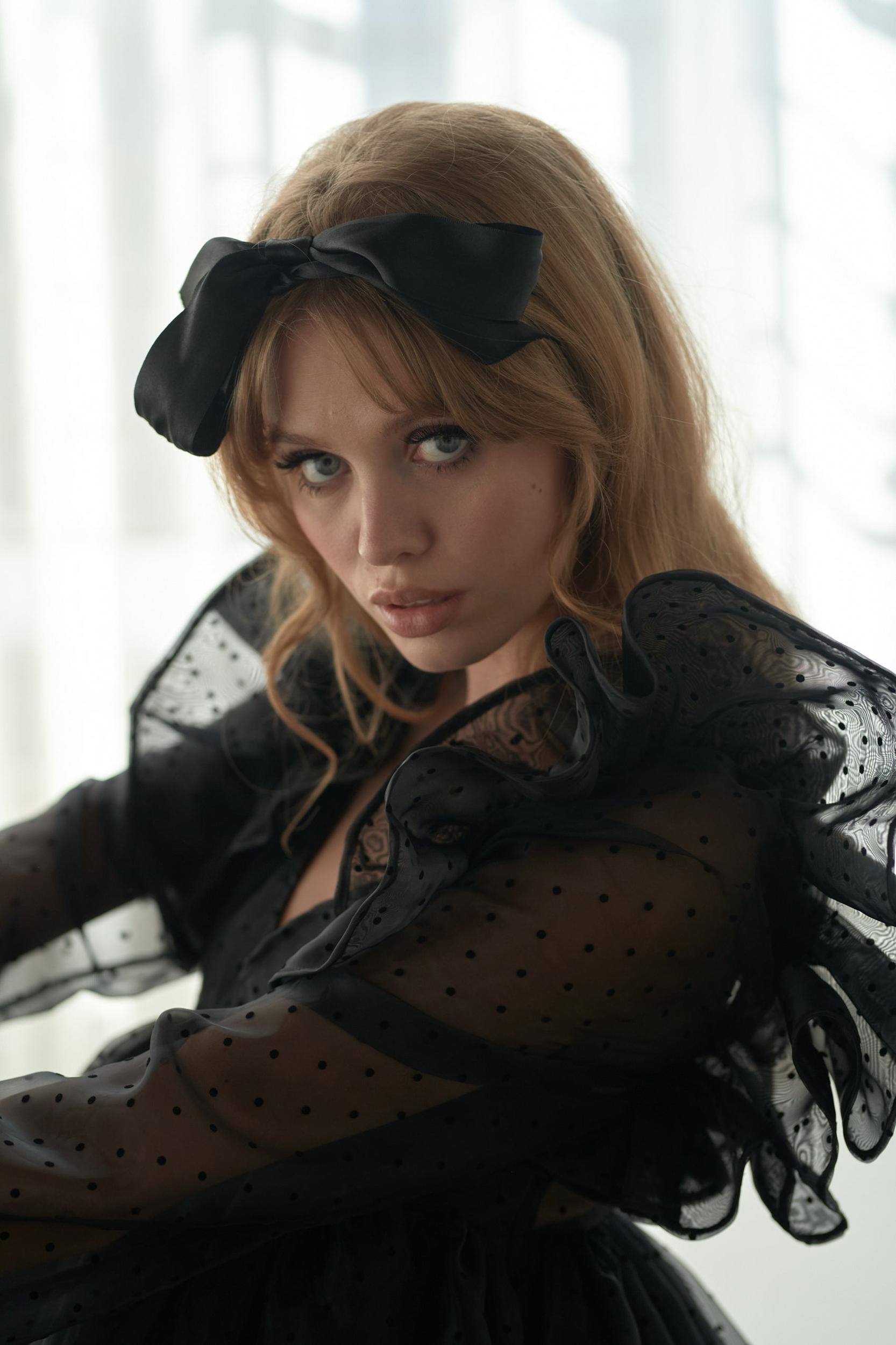 The Caviar Sugarfrill Puff Dress Product Image