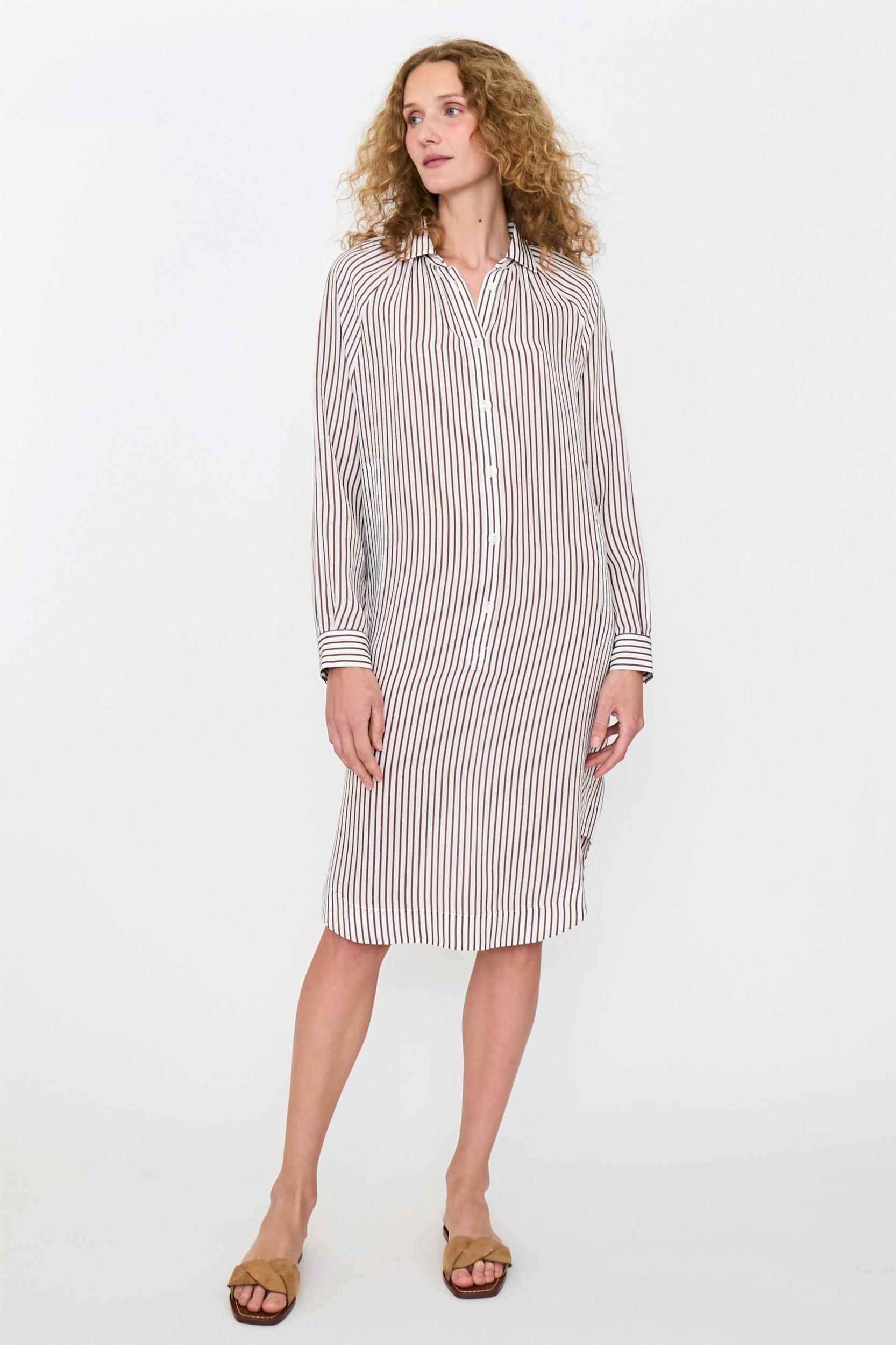 The Silk Madrid - White/Mocha Female Product Image