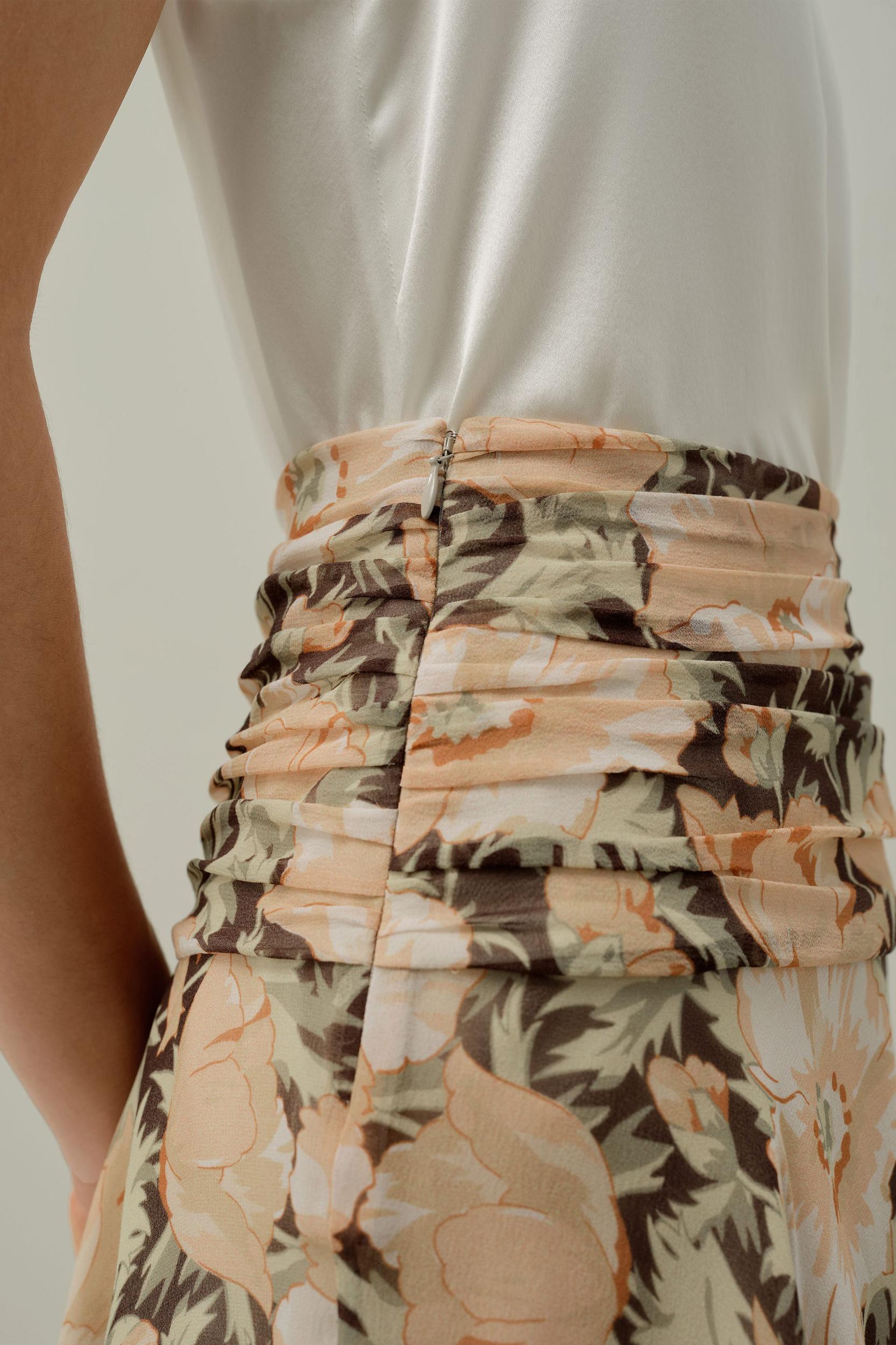 Poppy Parade Skirt - Made With Liberty Fabric Product Image