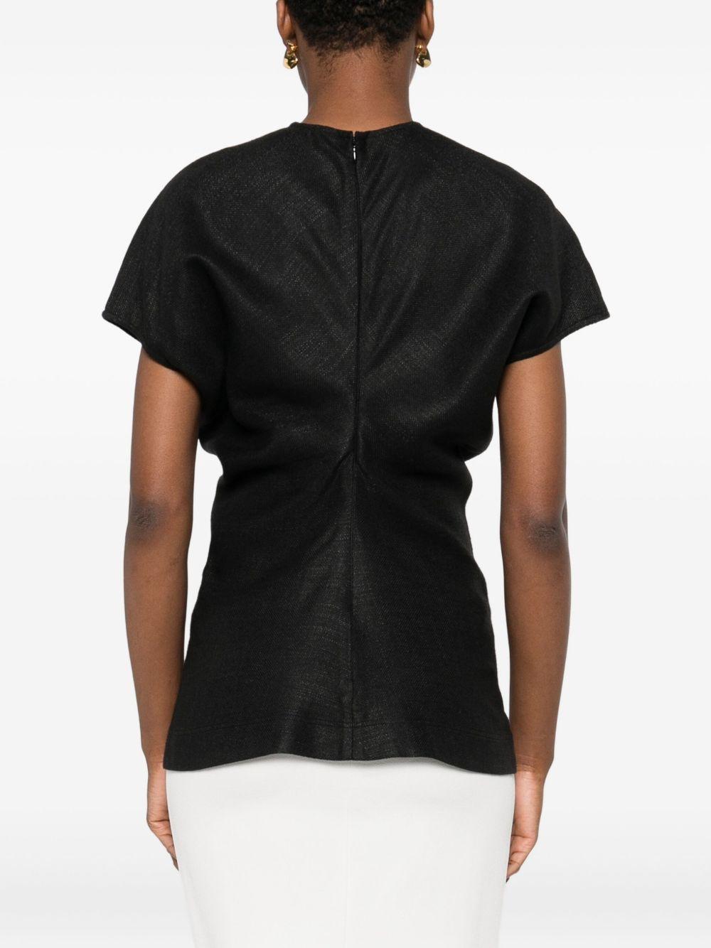 ruched-waist top Product Image