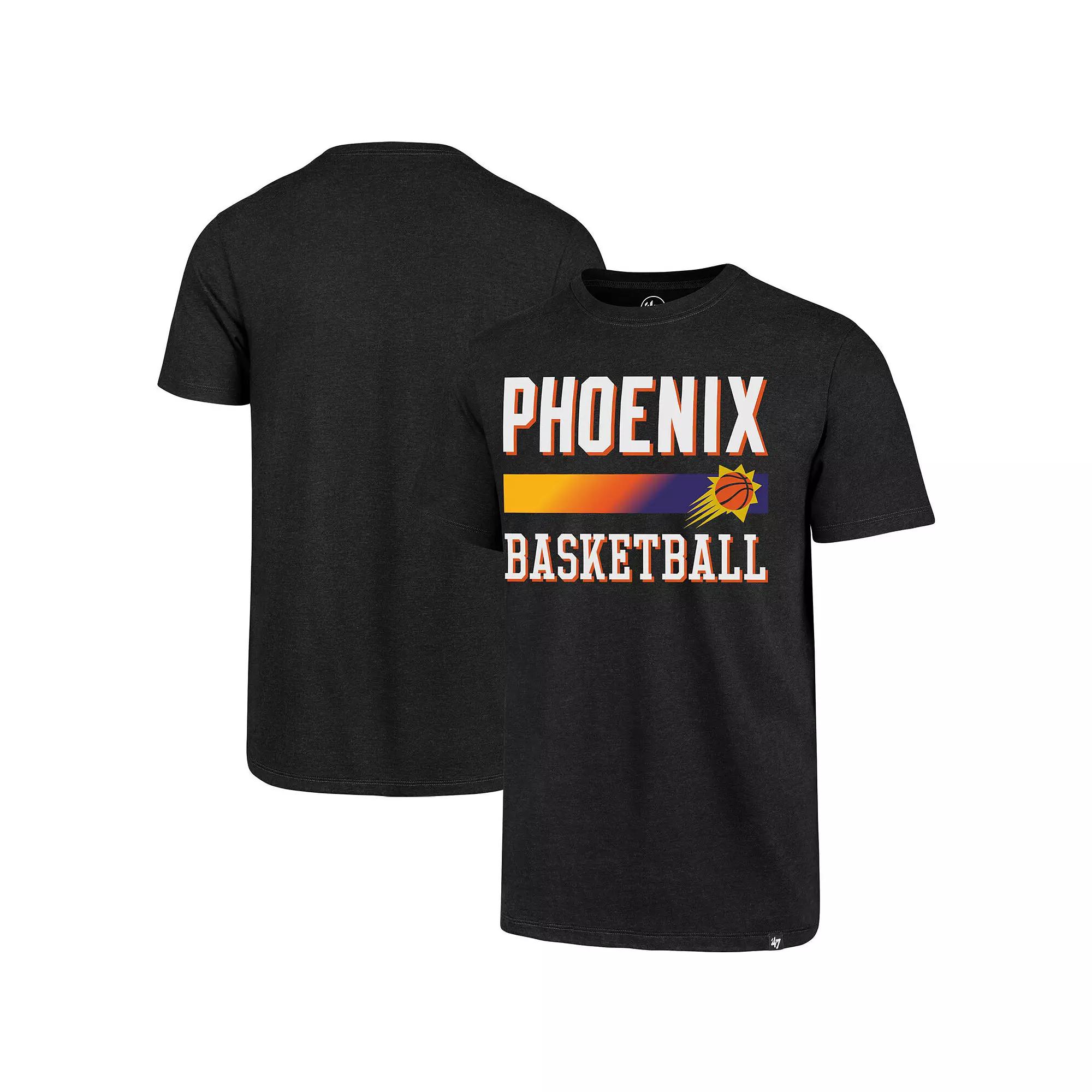 Men's '47 Black Phoenix Suns Club T-Shirt, Size: Medium, Phx Black Product Image