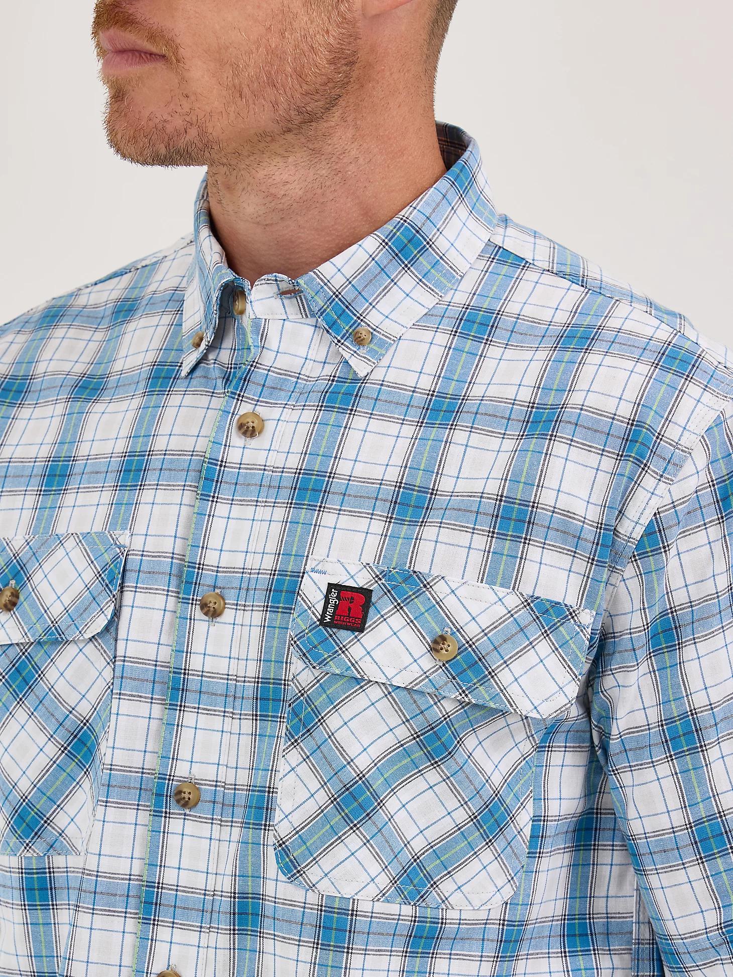 Wrangler RIGGS Workwear® Foreman Plaid Work Shirt | Men's SHIRTS | Wrangler® Product Image