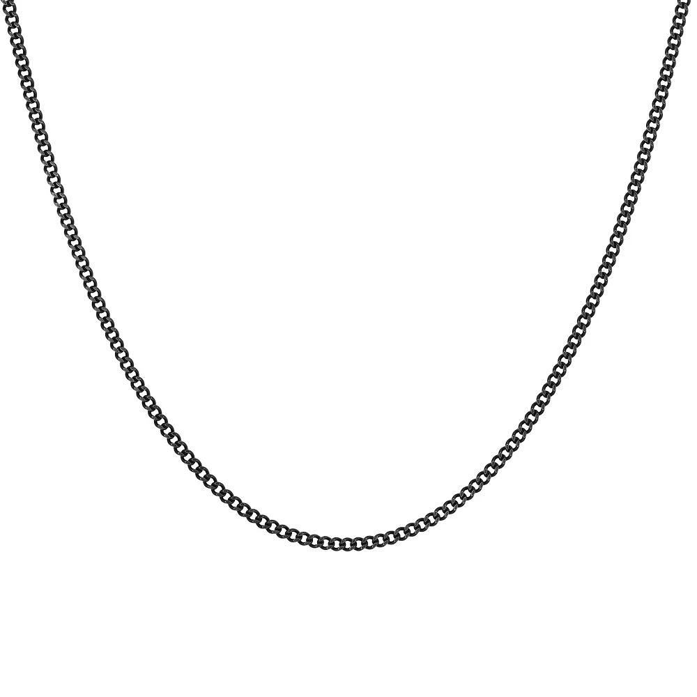 Men's LYNX Stainless Steel Curb Chain Necklace,  Product Image