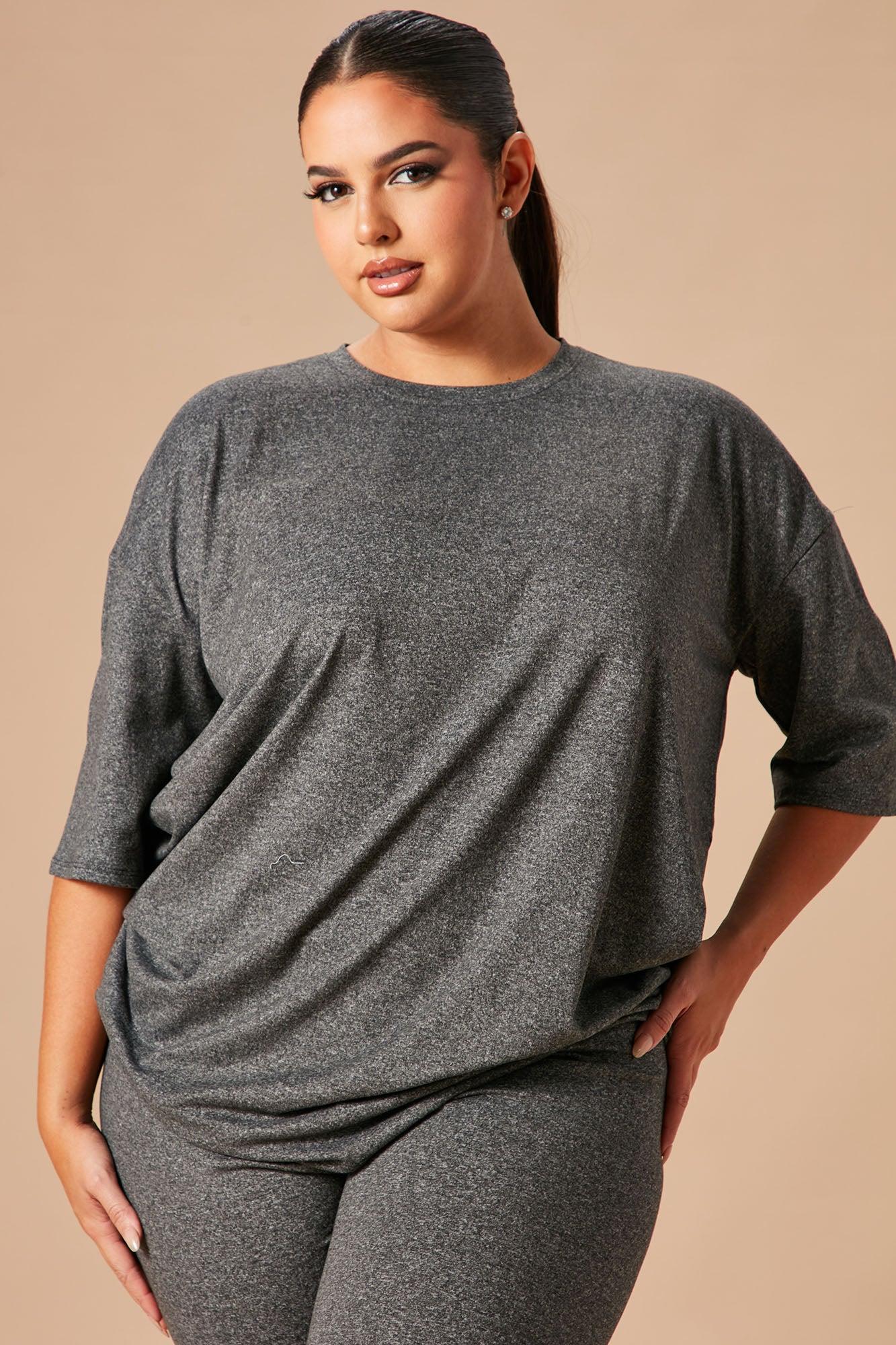 Weekend Vibes Legging Set - Charcoal Product Image