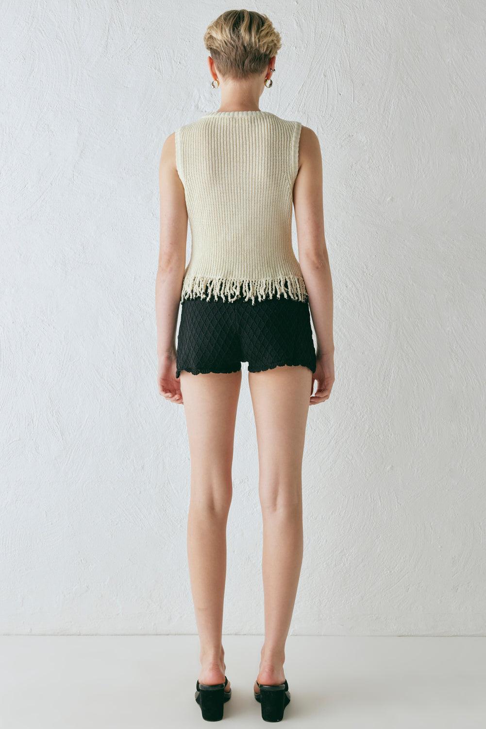 Coco Knit Top Natural Product Image