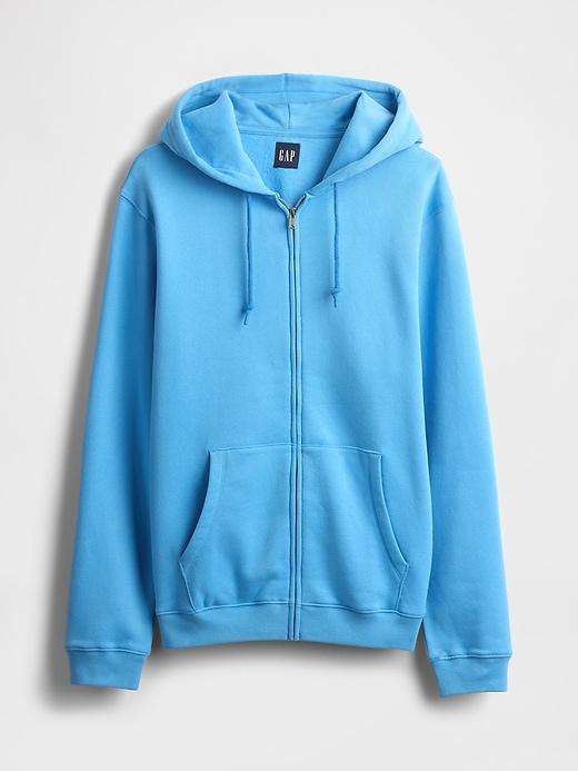 VintageSoft Zip Hoodie Product Image