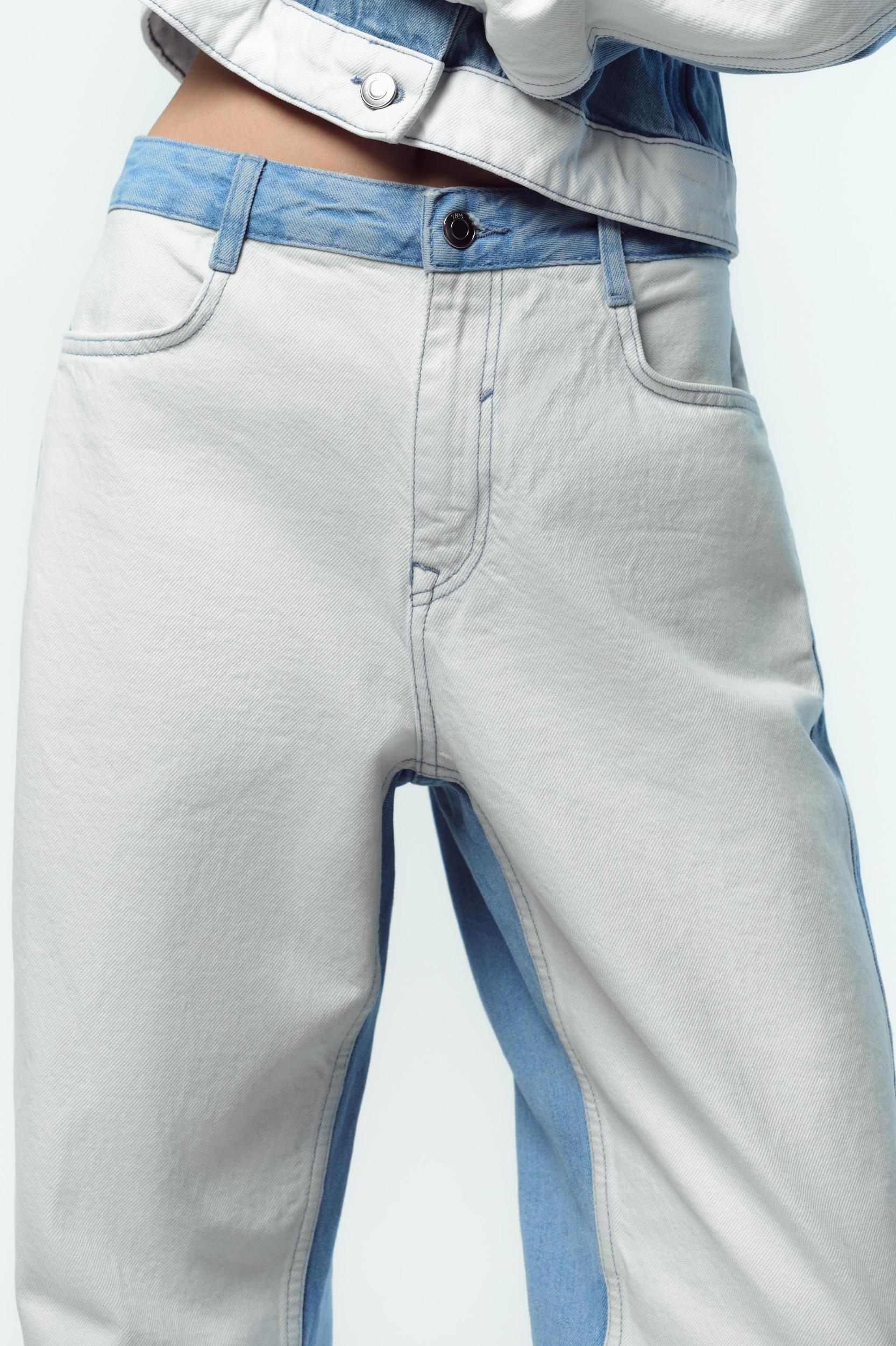 Z1975 STRAIGHT LEG MID-RISE COMBINED JEANS Product Image