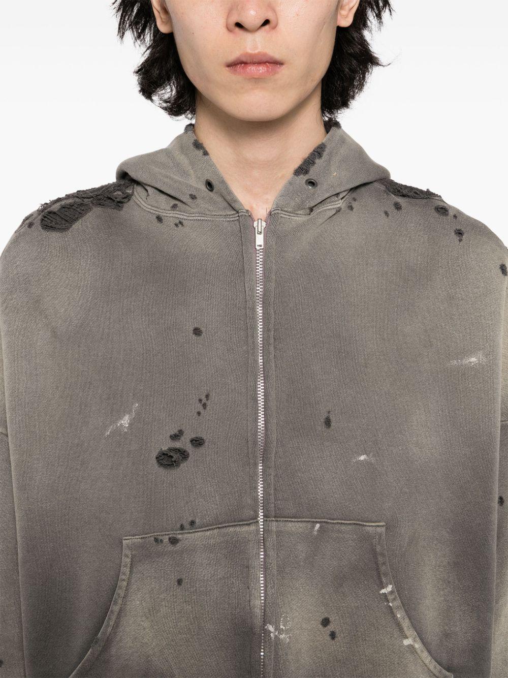 zip-up hoodie Product Image